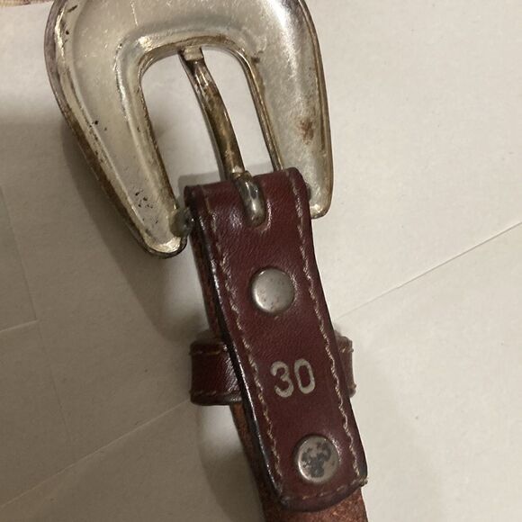 Leather  unisex belt  main image 5
